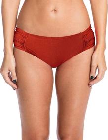 img 4 attached to 👙 Blue Ocean Women's Swimwear Ruched Bikini Bottom - Enhanced SEO