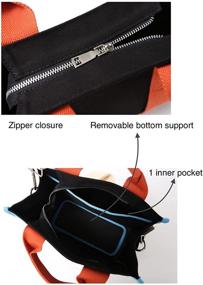 img 1 attached to 👜 Genuine Women's Handbags & Wallets: Versatile Transport Handbag for Shoulder, Crossbody, and Totes