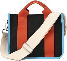 img 4 attached to 👜 Genuine Women's Handbags & Wallets: Versatile Transport Handbag for Shoulder, Crossbody, and Totes