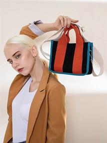 img 3 attached to 👜 Genuine Women's Handbags & Wallets: Versatile Transport Handbag for Shoulder, Crossbody, and Totes