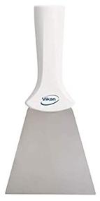 img 1 attached to 40115 4-Inch Stainless Steel Handle Mounted Scraper by Vikan, White