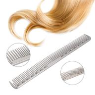 💇 enhance your hairdressing experience with anself metal hair cutting comb (sliver) logo