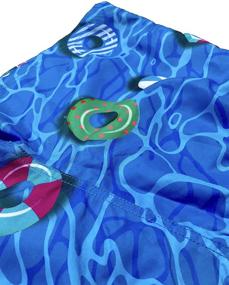 img 2 attached to 🩳 Swimwear for Boys: MOLOKAI SURF Elastic Drawstring Lifeguard Clothing