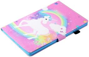 img 1 attached to 🦄 Fancity Samsung Galaxy Tab A7 10.4 2020 Case - Protective Tablet Stand Case with Auto Sleep/Wake for Galaxy Tab A7 10.4" 2020 (SM-T500/T505/T507) - Angle Unicorn Design