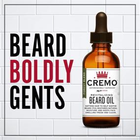 img 3 attached to 🌲 Cremo Forest Blend Revitalizing Beard Oil | Moisture Restoration, Softening & Itch Reduction | For All Beard Lengths | 1 Oz