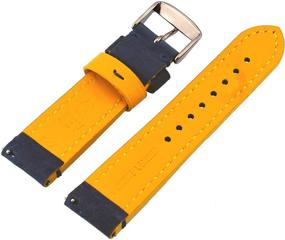 img 2 attached to Crazy Horse Leather Men's Watches 🐎 and Watch Bands - Authentic and Durable Replacements