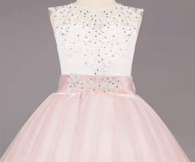 img 1 attached to 👑 Expensive Elegance: NNJXD Princess Pageant Wedding Dresses – Girls' Clothing fit for Royalty!