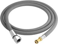 💦 moen faucet replacement part - premium 150259 pull down hose kit, 187108 reflex hose, 68" quick connect hose included logo