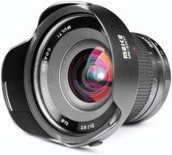 meike 12mm f2.8 ultra wide angle manual focus lens for sony e mount aps-c mirrorless 📷 cameras: nex 3, nex 5t, nex 6, nex 7, a6400, a6600, a6000, a6100, a6300, a6500, and more logo