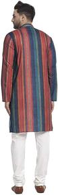 img 2 attached to Pajama Printed Traditional Churidhar Weddings Men's Clothing for Sleep & Lounge