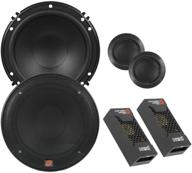 🔊 powerful cerwin vega xed650c 6.5-inch 300 watts max 2-way component speaker set in sleek black - enhance your audio experience! logo