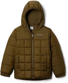 img 3 attached to Columbia Boys' Puffect II Puffer 🧥 Jacket with Full Zip, Water Resistance, and Insulation