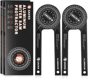 img 4 attached to 🛠️ Saker Protractor with In-built Laser: A Carpenter's Dream Tool