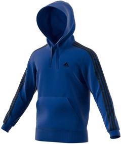 img 2 attached to 👕 Adidas Essentials 3 Stripe Pullover X Large: Ultimate Style and Comfort