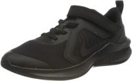 👟 stylish nike downshifter little black anthracite girls' shoes: versatile athletic footwear logo