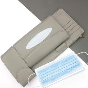 img 1 attached to Dniaby Tissue Holder Organizor Leather Interior Accessories