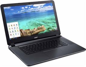 img 2 attached to 🚀 High-Speed Acer CB3-532 15.6" HD Chromebook with Intel Dual-Core Celeron N3060, Enhanced WiFi, 2GB RAM, 16GB SSD, HDMI, USB 3.0, Webcam, 12-Hour Battery Life, Chrome OS