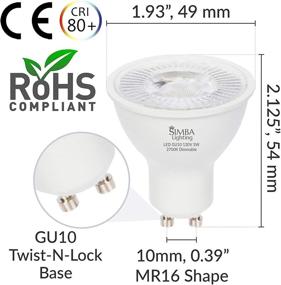 img 3 attached to 💡 Dimmable Replacement Twist N Lock Bulb by Simba Lighting