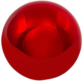 img 1 attached to 🎄 Shop the Kurt Adler 80mm Shiny Red Glass Ball Ornaments 4-Piece Box Set