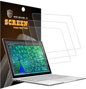 img 2 attached to Mr.Shield Anti-Glare Matte Screen Protector for Microsoft Surface Book [13.5 Inch ONLY] - 3-Pack with Lifetime Replacement
