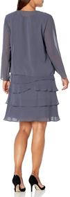 img 2 attached to Fashions Womens Embellished Tiered Regular