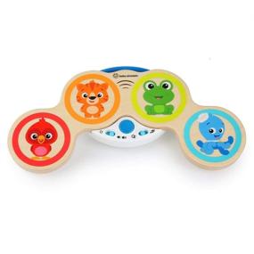 img 4 attached to 🥁 Enhance Early Development with Baby Einstein Magic Touch Wooden Drum for Babies 6 Months+