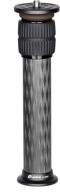 📸 leofoto dc-322c carbon fiber tripod extension tube: 2-section center column extender with 1/4" / 3/8" stud logo