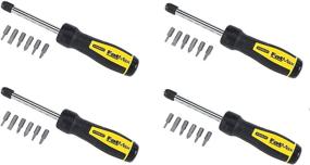 img 1 attached to Stanley 69 189 Ratcheting Multi Bit Screwdriver Tools & Equipment for Hand Tools