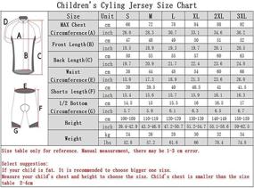 img 1 attached to Children Clothing Cycling Bicycle Sportswear Outdoor Recreation for Outdoor Clothing
