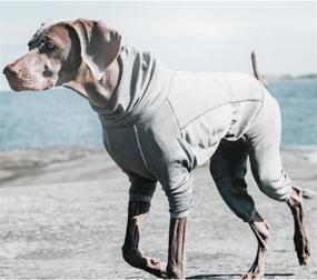 img 3 attached to 🐶 Hurtta Carbon Grey Body Warmer Dog Bodysuit: Keeping Your Pooch Warm and Stylish