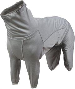 img 4 attached to 🐶 Hurtta Carbon Grey Body Warmer Dog Bodysuit: Keeping Your Pooch Warm and Stylish