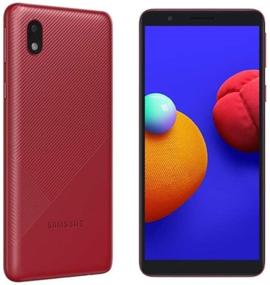 img 1 attached to 📱 Samsung Galaxy A01 Core A013M/DS, Unlocked GSM, International Version (No US Warranty), 16GB, 1GB RAM, Red - US & Global 4G LTE