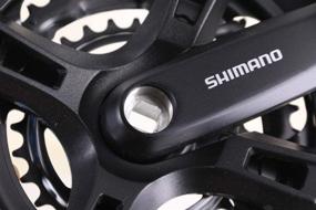 img 2 attached to Altus 170mm Square Crankset with Guard - 28x38x48t, Compatible with 7/8-Speed