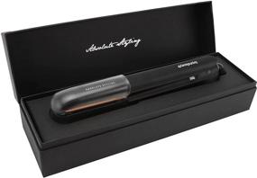 img 4 attached to 💇 GLAMPALM Professional Ceramic Flat Iron 1 Inch: Dual Temperature Hair Straightener for Thick Hair, Salon Grade Quick Heat-Up in 10 Seconds - GP232 SIMPLETOUCH with Swivel Cord