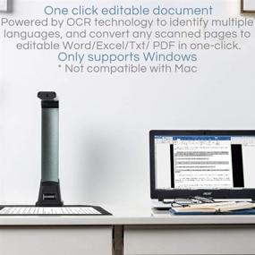 img 2 attached to 📸 iCODIS X1 Portable Document Camera: Advanced A4 Scanner for Teachers, with OCR, SDK & Twain Support - Windows Compatible