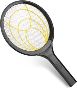 img 4 attached to 🪰 Efficient Mafiti Electric Fly Swatter Bug Zapper Racket - Indoor & Outdoor Fly Killer, Batteries not Included
