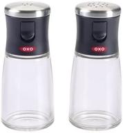 🧂 oxo salt &amp; pepper shakers: enhancing flavor with style logo