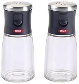 img 3 attached to 🧂 OXO Salt &amp; Pepper Shakers: Enhancing Flavor with Style