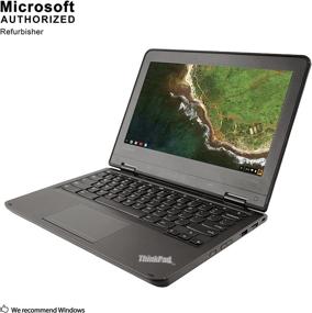 img 2 attached to 💻 Renewed Lenovo ThinkPad 11e Chromebook Laptop - 11.6" LED, Intel Celeron N2930 Quad Core 1.83GHz, 16GB Storage, 4GB RAM
