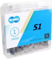 🔗 kmc s1 chain - 1 speed, 1/8 inch, 112 links logo