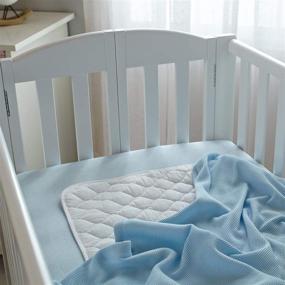 img 2 attached to 👶 TL Care 100% Natural Cotton Swaddle/Thermal Blanket - Breathable & Blue - For Boys and Girls