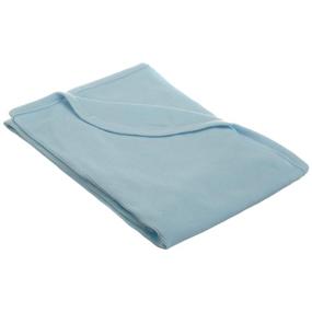 img 4 attached to 👶 TL Care 100% Natural Cotton Swaddle/Thermal Blanket - Breathable & Blue - For Boys and Girls
