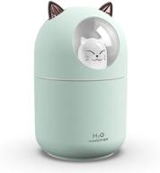 compact cool mist humidifier for bedroom and baby - portable unit with high/low mist settings - ideal for office and small rooms - ultrasonic technology logo