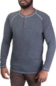 img 4 attached to Vertx Action Weaponguard Henley Heather Men's Clothing in Shirts