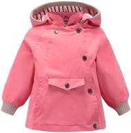 mallimoda waterproof windproof windbreaker pink boys' clothing for jackets & coats logo