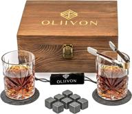 premium whiskey stones gift set логотип