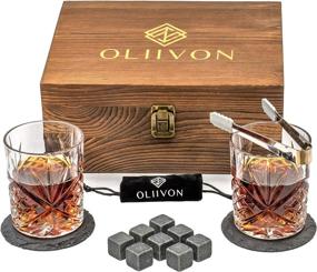 img 4 attached to Premium Whiskey Stones Gift Set