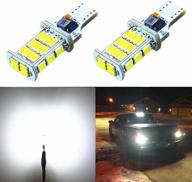 🔦 alla lighting t10/t15 912 921 w16w led reverse light bulb: error-free, 6000k white back-up/trunk/3rd brake lights lamp upgrade – can-bus compatible logo