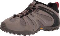 merrell men's cham 8 stretch hiking shoe: superior comfort and durability for adventurous men логотип