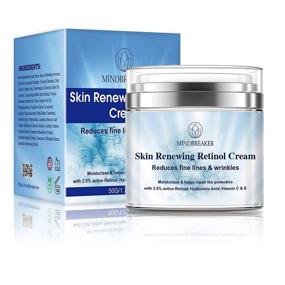 img 4 attached to Retinol Moisturizer Cream 2.5%: Effective Anti-Aging Solution for Face & Eye Area! Boosted with Vitamin C & E, Hyaluronic Acid for Wrinkles, Acne, Day & Night – Simplified Skin 1.7 oz